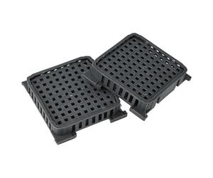 vhbw 2x filtro compatible con Liebherr CBNsda 5723-20B, CBNsda 5723-20A, CBNsda 5723-20C, CBNsda 572i-22A nevera - Filtro de carbón activado