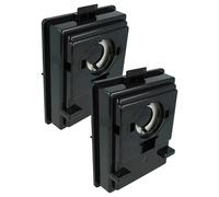 vhbw 2x Filtro compatible con Rainbow Rexair R10520, R12106B, R-12106B, E2, R-10520, E Serie aspiradora - filtro de aire fino negro
