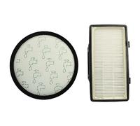 vhbw 2x Filtro compatible con Rowenta Green Force Cyclonic Max RO7B12EA aspiradora - filtro pre-motor, filtro aire salida EPA