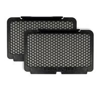 vhbw 2x Filtro compatible con Rowenta Silence Force Multicyclonic RO8388EA, RO8396EA, RO8386UA/410 aspiradora - filtro Hepa negro blanco