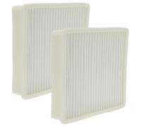 vhbw 2x Filtro compatible con Samsung SC4475, SC4474, SC43E0, SC4470, SC4471, SC4473, SC4476, SC4472 aspiradora - filtro Hepa gris blanco