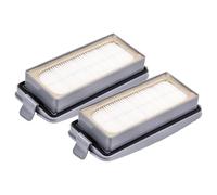 vhbw 2x Filtro compatible con Sprintus ERA TEC, PRO, iGO, EVO aspiradora - cartucho de filtro HEPA gris