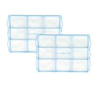 vhbw 2x Filtro compatible con Ufesa Ciceris 1800 AC551806, Ciceris AT4211, Ciceris AT4212, Sin Bolsa 2200W AC492208, U1VSB50011/02, U1VSB50021/02