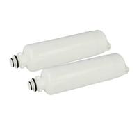 vhbw 2x filtro de agua, cartucho de filtro compatible con Gaggenau 200 RY295350 frigoríficos