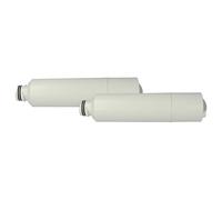 vhbw 2x filtro de agua, cartucho de filtro compatible con Samsung RS267TDWP frigoríficos