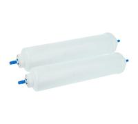 vhbw 2x Filtro de agua, cartucho de filtro compatible con Siemens KA60NA40/05, KA60NA40/06, KA60NA40/07, KA60NA40NE/01 frigoríficos Side-by-Side