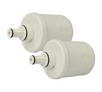 vhbw 2x filtro de agua, cartucho de filtro reemplaza Samsung WF008, TADA29-00003B, TADA29-00003A, W6-63007 para frigoríficos