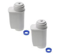vhbw 2x Filtro de agua compatible con Bosch VeroCafe TES803 series, TES805 Series máquina de café automática, cafetera exprés - blanco