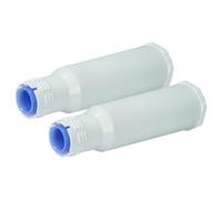 vhbw 2x Filtro de agua compatible con Krups Evidence EA893c10, EA893d10, EA893d máquina de café automática, cafetera exprés - blanco