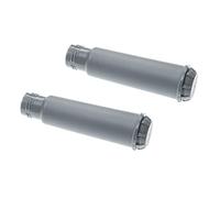 vhbw 2x Filtro de agua compatible con Krups Silver Quattro Force EA82fe10, EA82fe máquina de café automática, cafetera exprés - gris