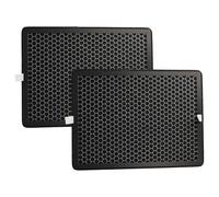 vhbw 2x Filtro de aire compatible con Rowenta Pure Air Nanocaptur PUF3040F0, PU3030 purificador - Filtro combi carbón activo + Allergy+