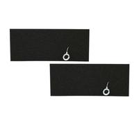 vhbw 2x Filtro de aspiradora compatible con Bosch GL 40 BAG & BAGLESS HEPA 2200W BSGL4228IL01 - Filtro de espuma negro