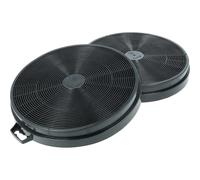 vhbw 2x filtro de carbón activado compatible con Balay 3BD 794 N/ 06, 3BD 794x, 3BD 794x/ 01, 3BD 794x/ 03 campana extractora, fibra de carbono