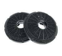 vhbw 2x filtro de carbón activado compatible con Beko HCA 62641, 63640BH, 62641BH, 62641WH, 63640, 92641bh, 93640, 63641BH, 92641WH campanas cocina