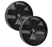 vhbw 2x filtro de carbón activado compatible con Gorenje DHI44.1 - AZD 1925, DHI61 - AZD 1925 campana extractora - Con revestimiento de malla
