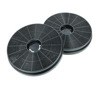 vhbw 2x filtro de carbón activado compatible con Klarstein Victoria, DeLorean campanas cocina - 17,5 cm