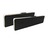 vhbw 2x filtro de carbón activado compatible con Miele DA 1100, DA 1160, DA 1100-100, DA 1050-55, DA 1060 campanas cocina - 43 x 10 x 2 cm