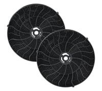 vhbw 2x filtro de carbón activado compatible con Samsung NK24M7070VS/UR, NK24M7070VB/UR, NK24M7070VB/EF, NK24M7070VS/EF campanas cocina