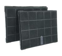 vhbw 2x filtro de carbón activado compatible con Whirlpool 857661530200, 857661430190, 859960030210, 859960030190, 857661630210 campanas cocina