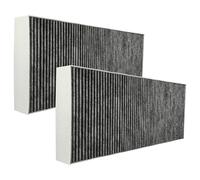 vhbw 2x filtro de carbón activado reemplaza 11010506, 11018621, 11034172, DSZ4681 para campanas cocina - 46 x 19,1 x 5 cm