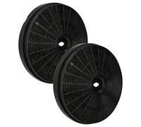 vhbw 2x filtro de carbón activado reemplaza Gorenje 127024 para campanas cocina - 20 cm