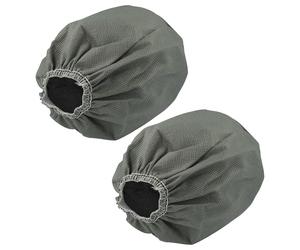 vhbw 2x filtro de tela compatible con Bosch AdvancedVac 20 aspiradora industrial, aspirador húmedo/seco - Bolsa tejido, lavable gris