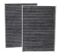 vhbw 2x Filtro habitáculo reemplaza Mahle LAK 675/2/S para vehículos