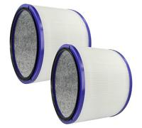 vhbw 2x Filtro HEPA compatible con Dyson Pure Cool Link HP03, DP02, DP01, DP03, HP00, HP01, HP02 purificador aire - Filtro de repuesto