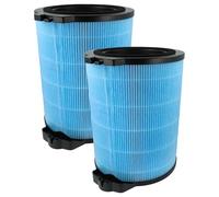 vhbw 2x Filtro HEPA compatible con Hoover HHP50CA011, H-PURIFIER 500, HHP70CAH011 purificador aire - Filtro de repuesto con filtro carbón activado