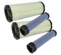 vhbw 2x filtro interno, 2x filtro externo compatible con Kubota SN 5166 11001, V1505, D 1703, D 1305-EF04, D 1803-MD1 motor para máquina construcción