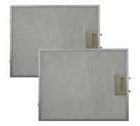 vhbw 2x Filtro metálico de grasa compatible con Bosch DWA09E650/01
