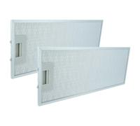 vhbw 2x Filtro metálico de grasa compatible con Siemens LI28030SD/02, LI28030/09, LI28030/08, LI28030SD/01, LI28030SD campana extractora metal