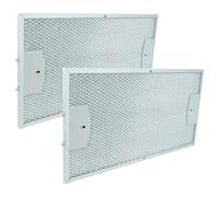 vhbw 2x Filtro metálico de grasa reemplaza Siemens 00434107 para campana extractora metal