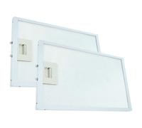 vhbw 2x Filtro metálico de grasa reemplaza Whirlpool 481945858783