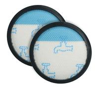 vhbw 2x Filtro micro higiénico compatible con Rowenta Powerline Extreme RH8165WA, RH8155WA aspiradora - Filtro de aire Negro Azul Blanco