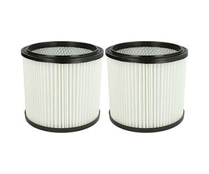 vhbw 2x Filtro plisado compatible con Aqua Vac 5000 Plus, 6200 Bulldog, 62005, 63007, 73042, 73007, 73021, 73031, 74038 aspiradora - blanco