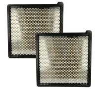 vhbw 2x Filtro plisado plano compatible con Kärcher KM 75/40 W P Classic, KM 75/40 W P fregadora, barredora - Filtro de aire, de repuesto