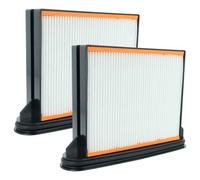 vhbw 2x Filtro plisado plano F8 compatible con Metabo ASR 2025