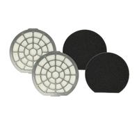 vhbw 2x filtro protección motor doble compatible con Dirt Devil Infinity Excell M 5050-0, M 5050-1, M 5050-2, M 5050-3, M 5050 aspiradoras