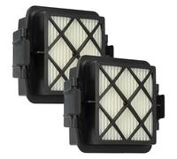 vhbw 2x Filtro reemplaza Kärcher 2.863-240.0 para aspiradora - filtro Hepa negro blanco