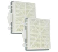 vhbw 2x Filtro reemplaza Kärcher EAN 4054278615905, 6.414-760.0, 2.889-286.0 para aspiradora - filtro Hepa negro/blanco