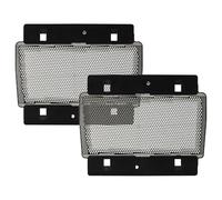 vhbw 2x hoja de corte reemplaza Braun 3000 Interface para afeitadora negro plata