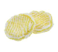 vhbw 2X Paño Limpieza Compatible con Kärcher SC 2 EasyFix Premium, SC 2 Deluxe EasyFix Premium Limpiador a Vapor - Blanco/Amarillo