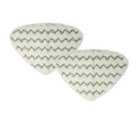 vhbw 2X Paño Limpieza reemplaza Vileda 146576 para Limpiador a Vapor, mopa a Vapor - Microfibra, Gris/Blanco