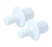 vhbw 2x Pernos para tapa de congelador compatible con Neff GI7313E30G/01, GI7313C30Y/01 congelador, frigorífico - Soporte de tapa