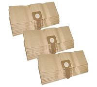 vhbw 30x bolsa compatible con Siemens VM 10200 wet & dry, 10200 wet & more aspiradora - capacidad de 20 L 45 cm x 20 cm arena