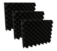 vhbw 3x Acolchado para tapa compatible con Makita MakPac (tamaño 1-4) caja de herramientas - granulado, espuma, ligero