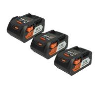 vhbw 3X batería Compatible con AEG BS 18C, BMS 18C, BEX18-125 LI-402C, BHO 18, BFL 18, BKS 18 Herramienta (4000 mAh, Li-Ion, 18 V)