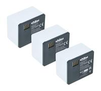 vhbw 3X batería Compatible con Arlo VMA5400, Ultra 4K UHD, VMA5400-10000S | cámara de botón, cámara camuflada (5200 mAh, 3,85 V, Li-Ion)