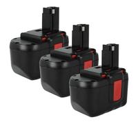vhbw 3X batería Compatible con Bosch GSB 24 VE-2
